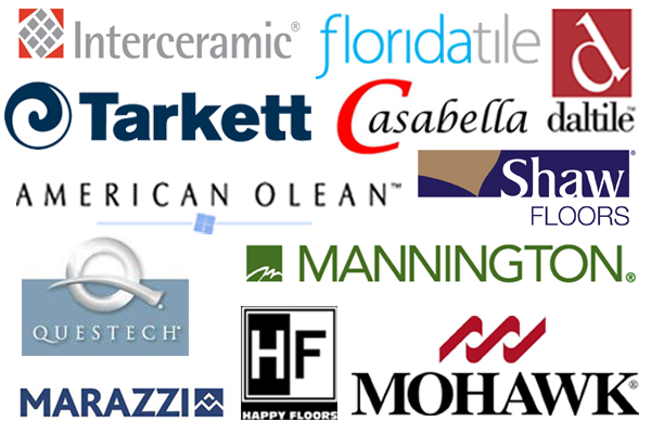 flooring dealer logos graphic